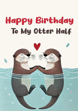 Preview of to my otter half