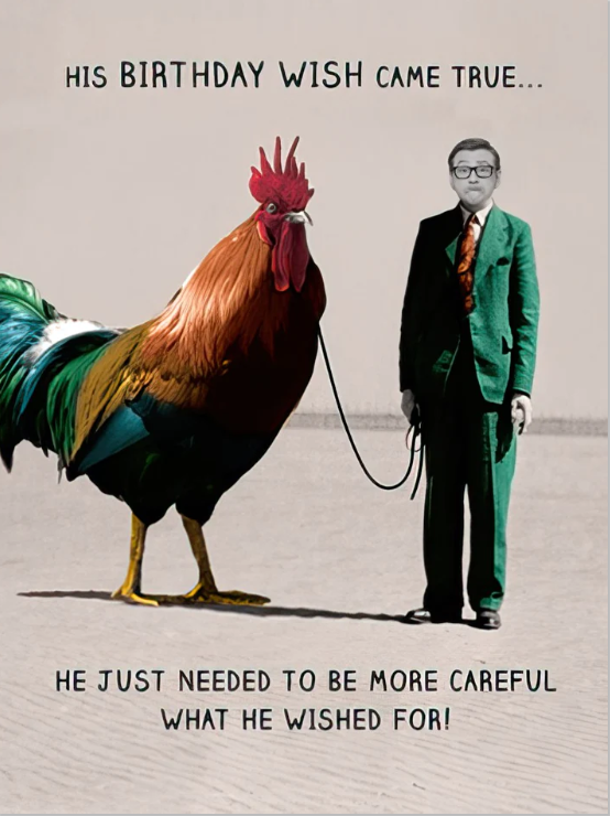 Preview of Rooster Birthday Wish Meme